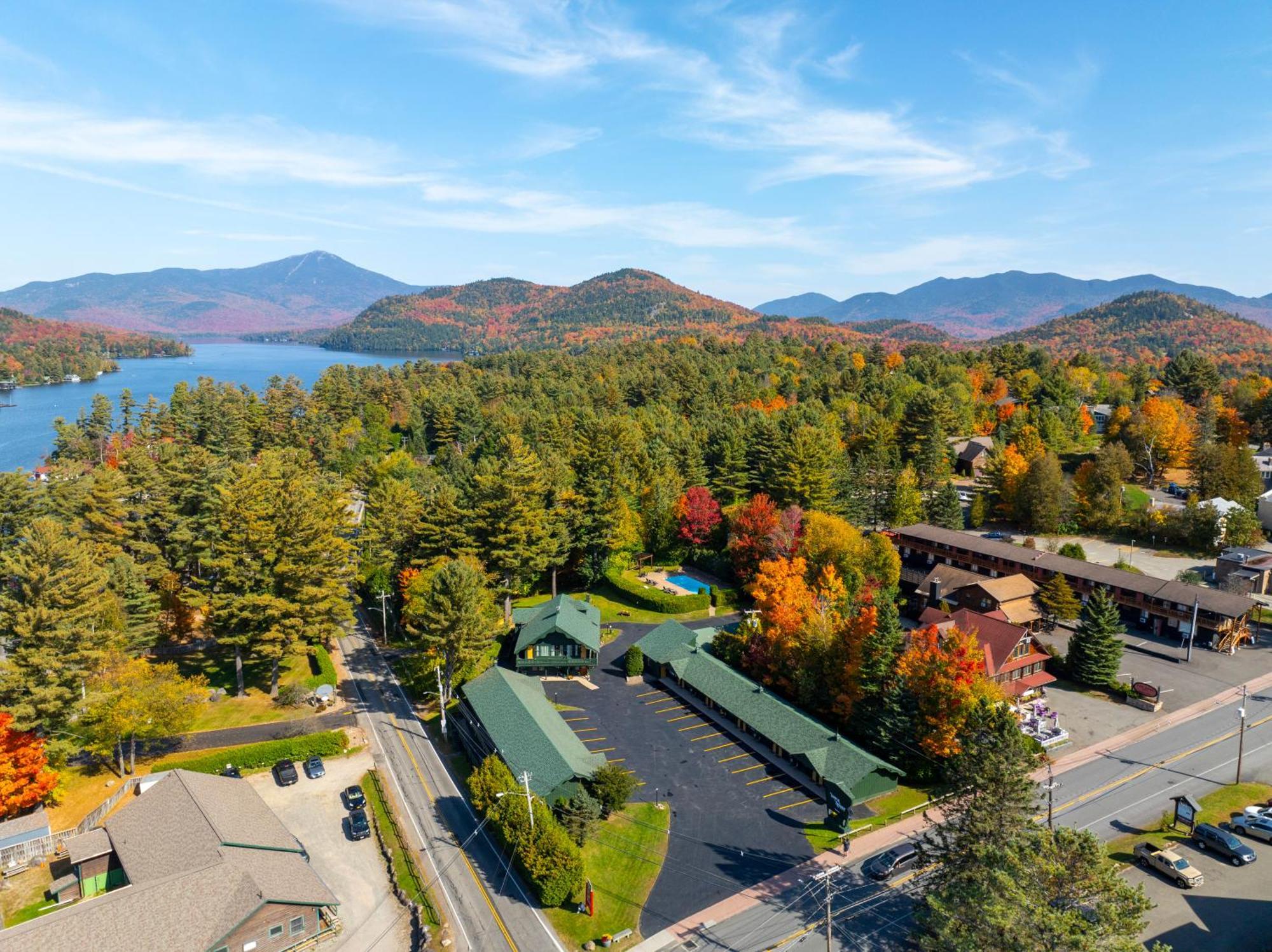 Town House Lodge Lake Placid Exterior foto